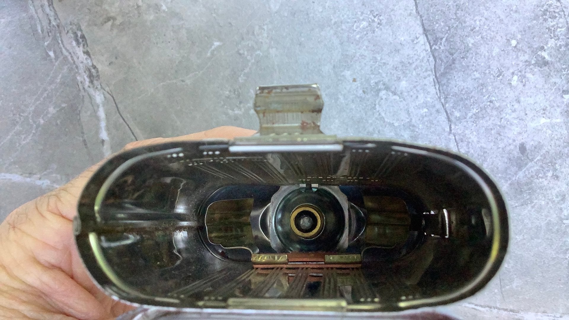 Vintage in goede staat zaklamp  jaren 50 Pertrix, Verzamelen, Ophalen of Verzenden, Overige soorten, Duitsland