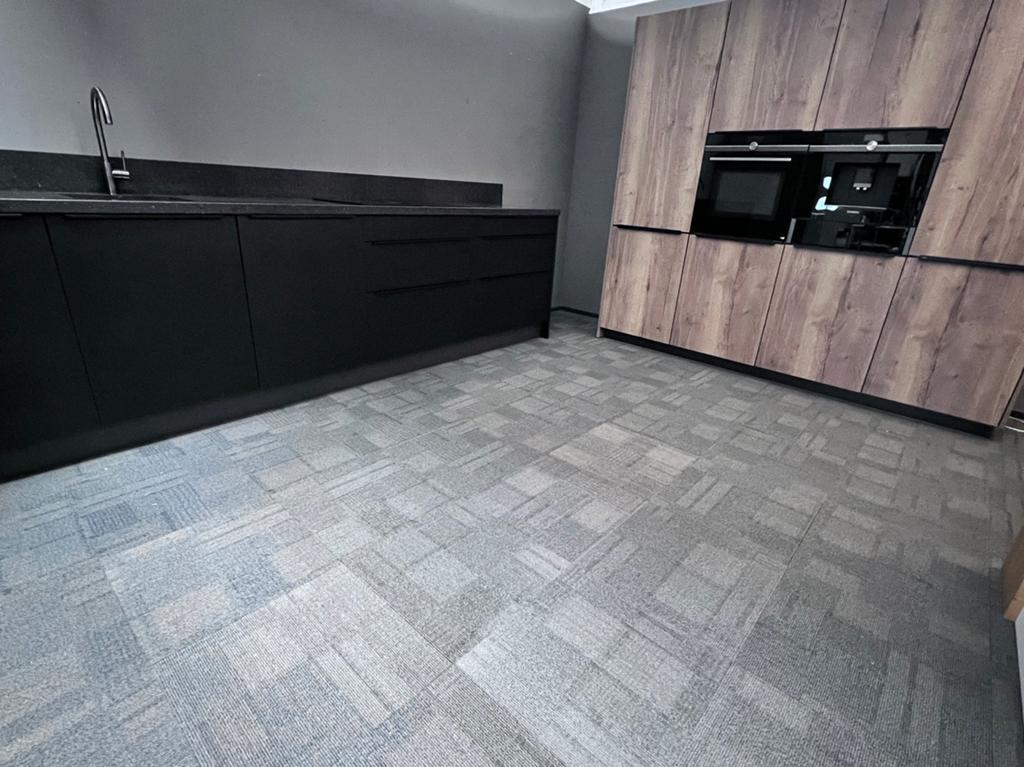 Prachtige luxe Bruynzeel keuken met losse kastenwand(2025), Ophalen, Zo goed als nieuw, Zwart, Graniet of Steen