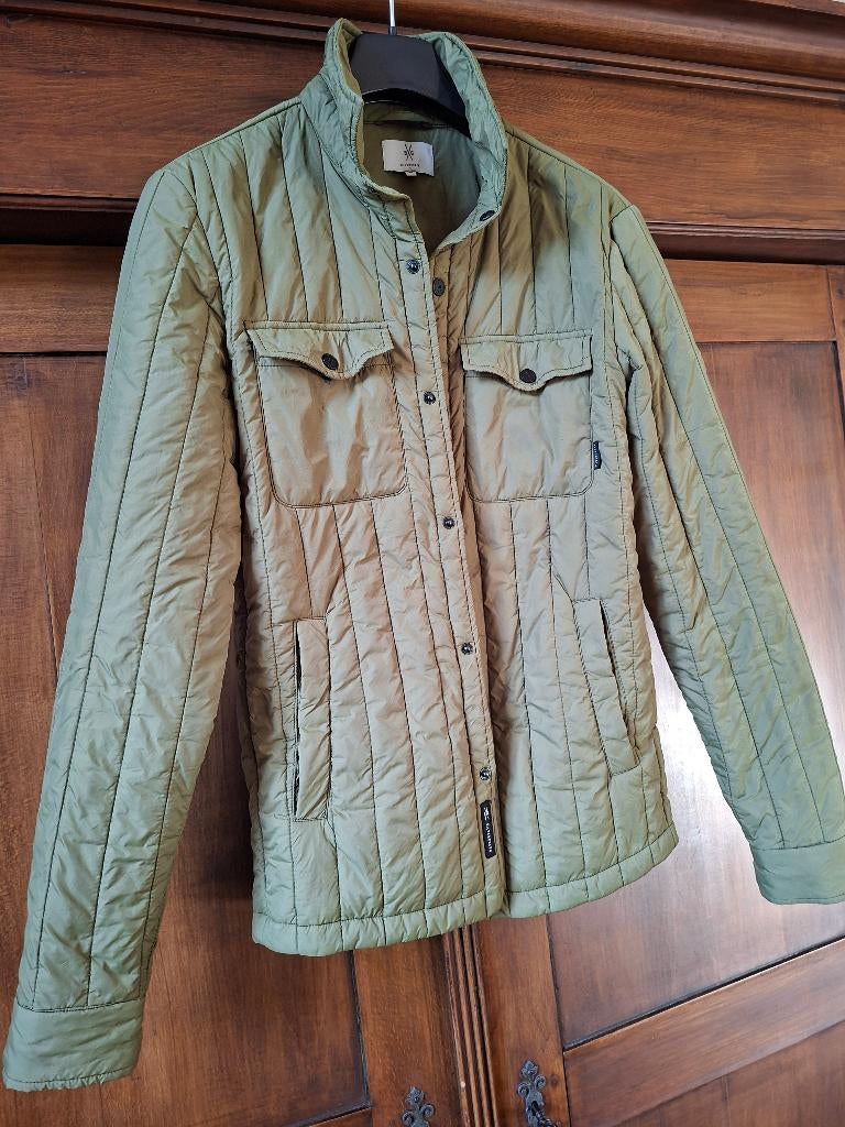 Jas heren zomer legergroen, M, Kleding | Heren, Maat 48/50 (M), Nieuw, Ophalen of Verzenden, Groen