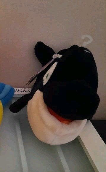 Disneyland Parijs knuffel Spot uit de Kleine Zeemeermin, Ophalen of Verzenden, Zo goed als nieuw, Knuffel