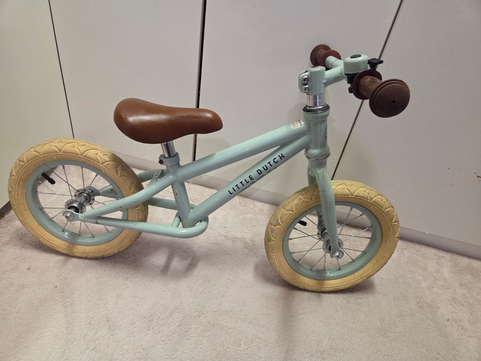 Little Dutch loopfiets - Mintgroen, Fietsen en Brommers, Ophalen, Gebruikt, Minder dan 16 inch, Little Dutch