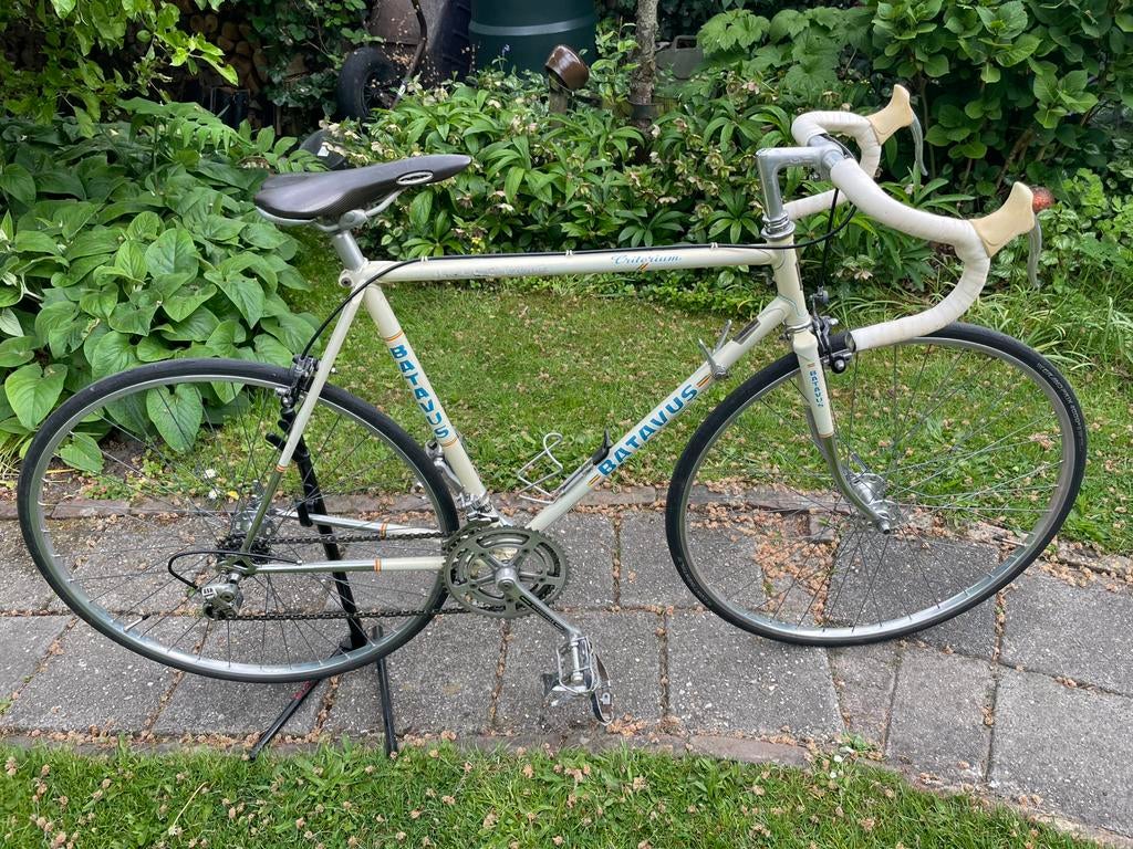 Batavus criterium vintage racefiets, Gebruikt, Staal, Velgrem, Batavus