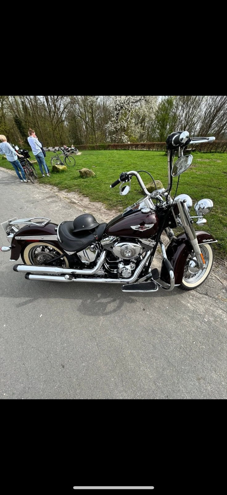 Harley-Davidson Softail Custom Chopper - Unieke verschijning, Motoren, 2 cilinders, Gebruikt, Particulier, Meer dan 35 kW