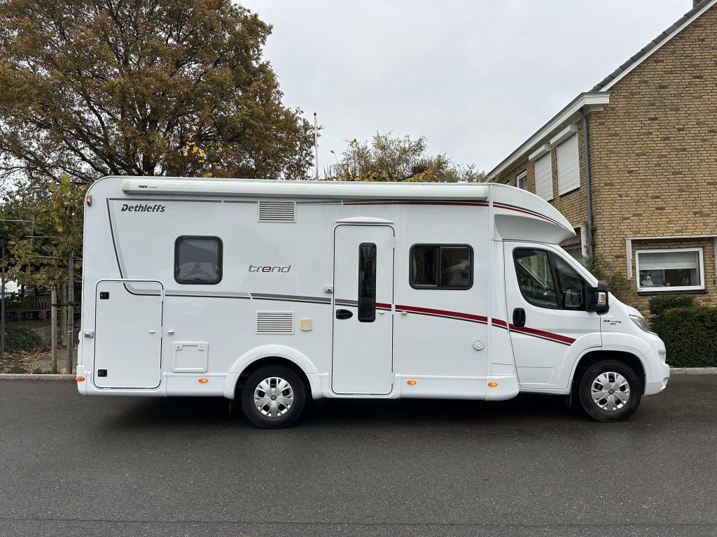 Dethleffs Trend 6767 verkocht, Caravans en Kamperen, Automaat, Ringverwarming, Fiat, Bedrijf