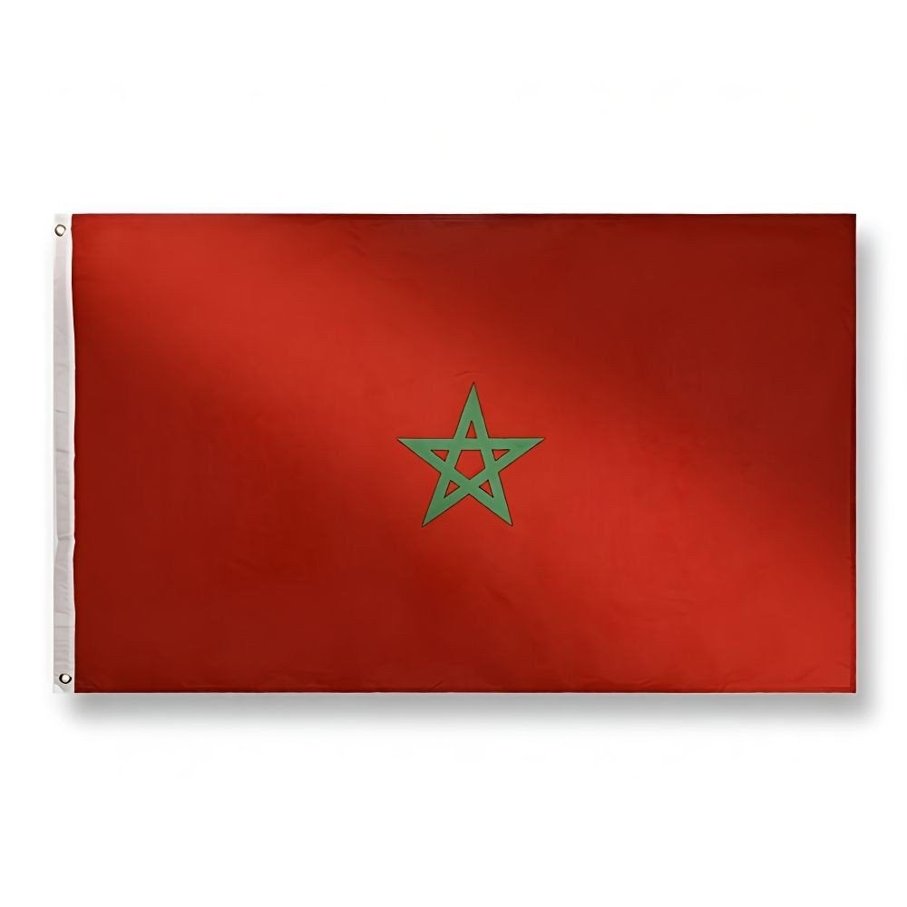Marokkaanse vlag 90×150 cm, Ophalen