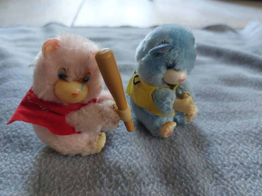 2x care bears troetelbeer knijpbeestje, Ophalen of Verzenden