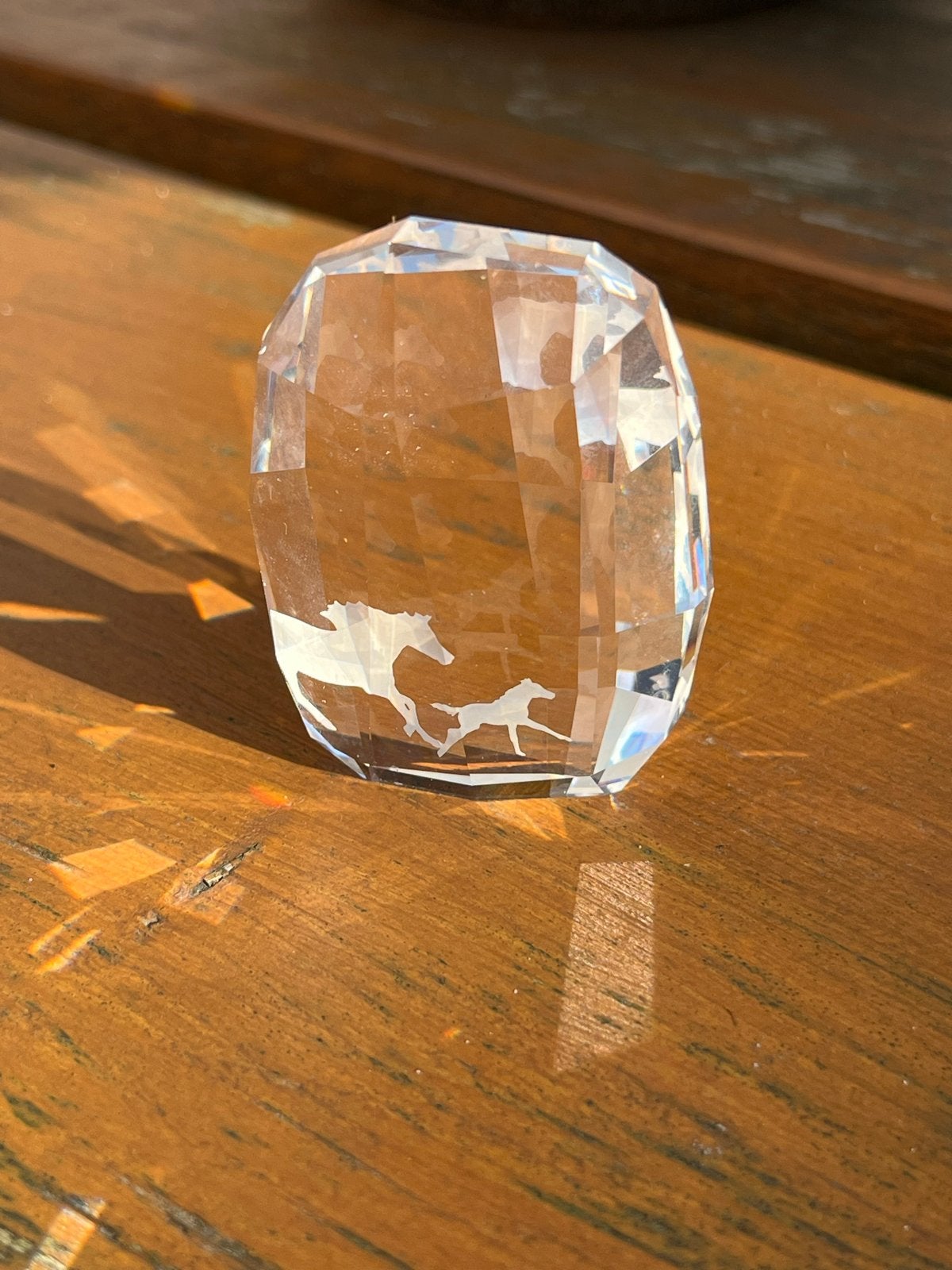 Swarovski kristal paardenbeeldje, Verzenden