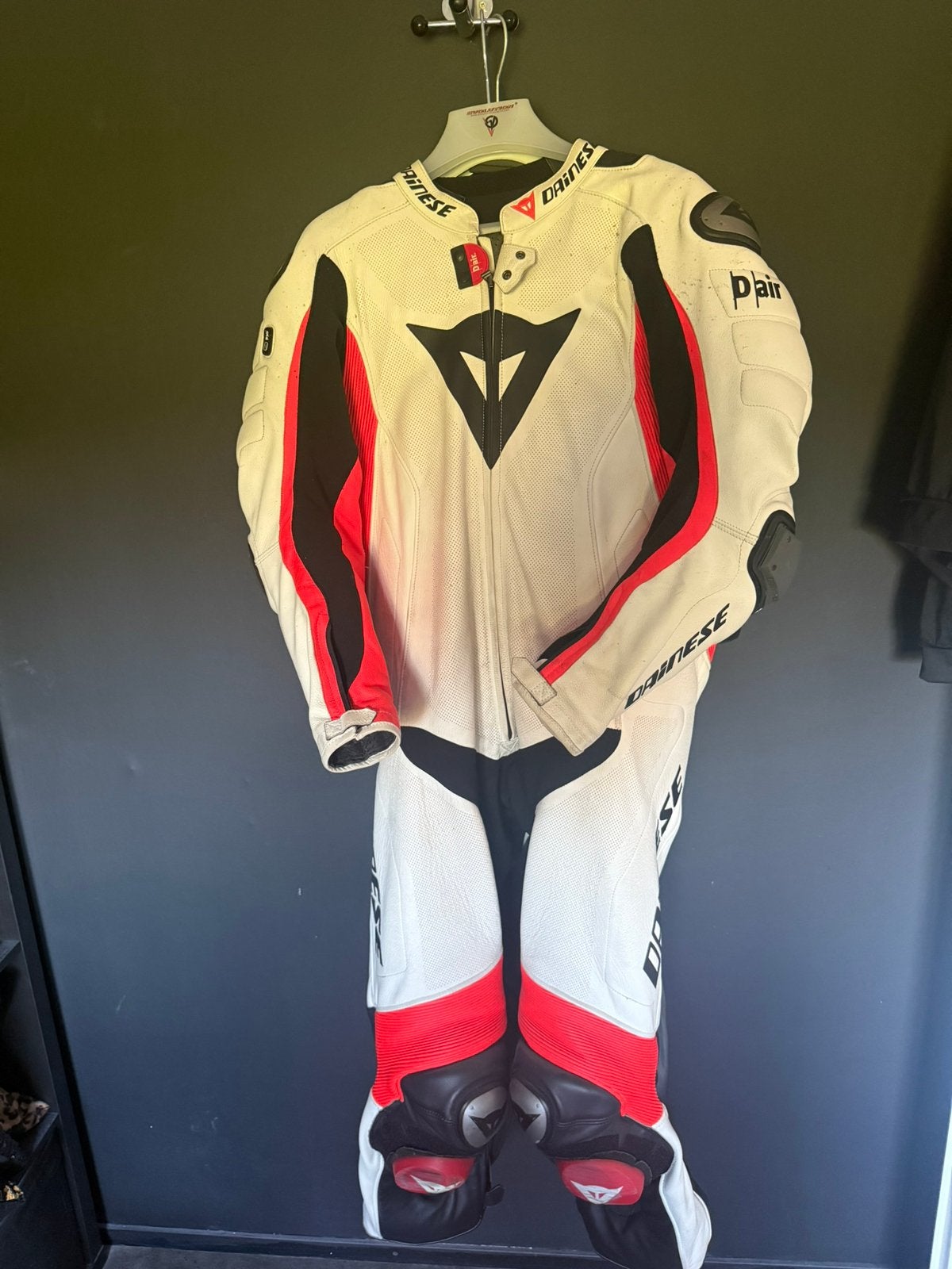 Dainese D-AIR airbag motorpak 1 delig maat 56, Motoren, Kleding | Motorkleding, Ophalen of Verzenden, Tweedehands, Heren, Overall