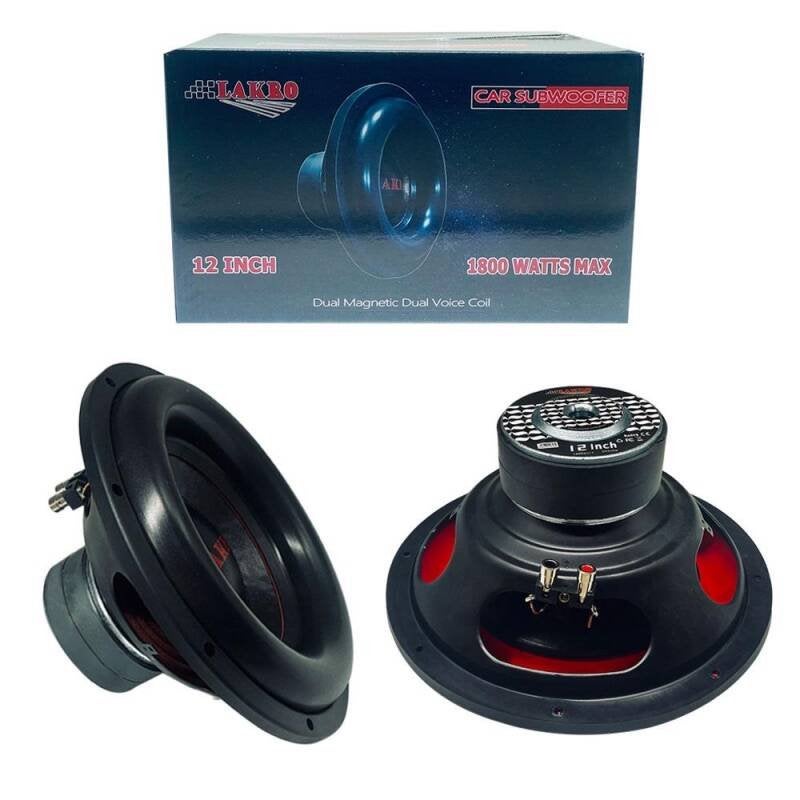 LAKRO-ETERNAL-12 - Losse subwoofer - Lakro - 12 inch - 350, Auto diversen, Niet ingevuld, Niet ingevuld, Niet ingevuld