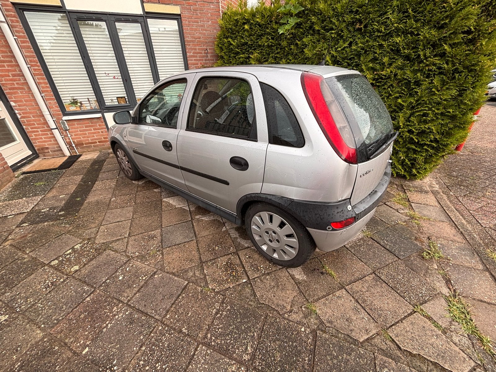 Opel Corsa 1.2 16V 5D 2003 Grijs met motor storing, Auto-onderdelen, Ophalen, Gebruikt