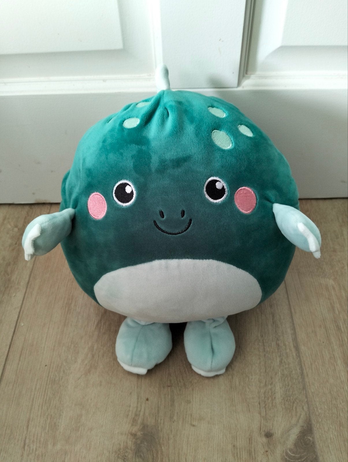 Knuffel dino/ draak van Hema, Ophalen
