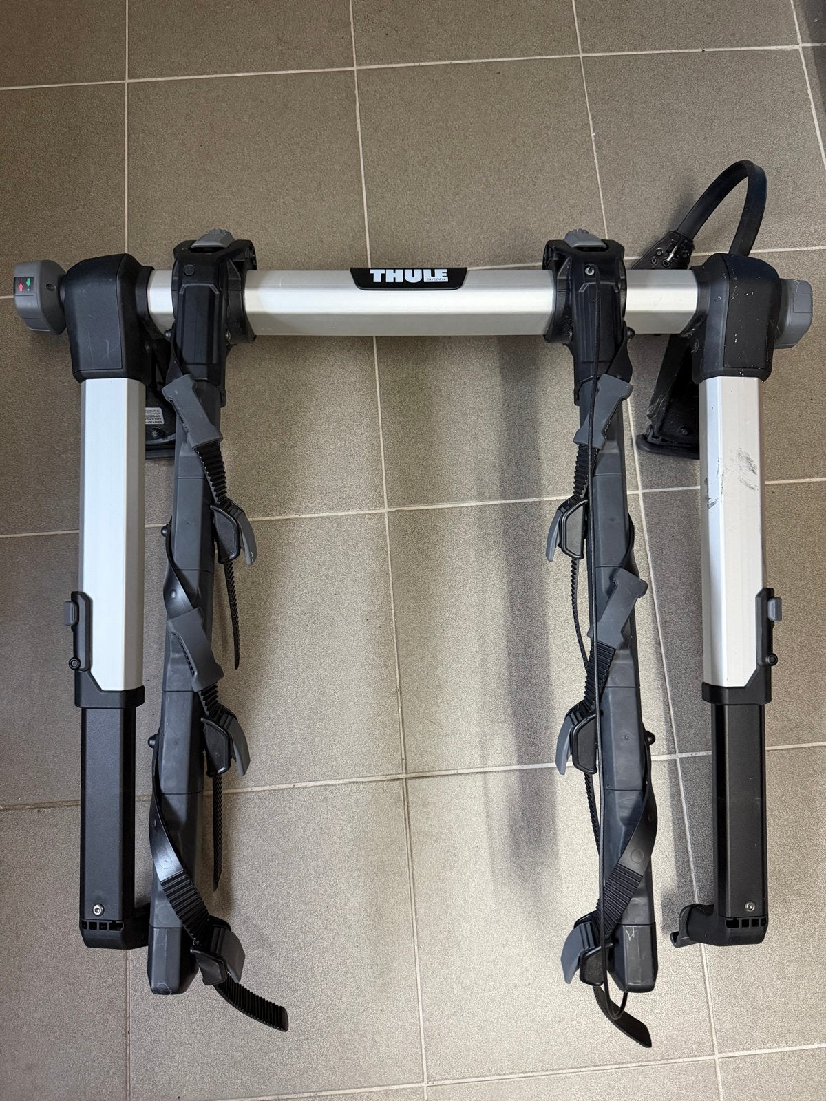 Thule Outway Hanging 3 Fietsendrager, Ophalen, 3 fietsen of meer, Gebruikt, Achterklepdrager