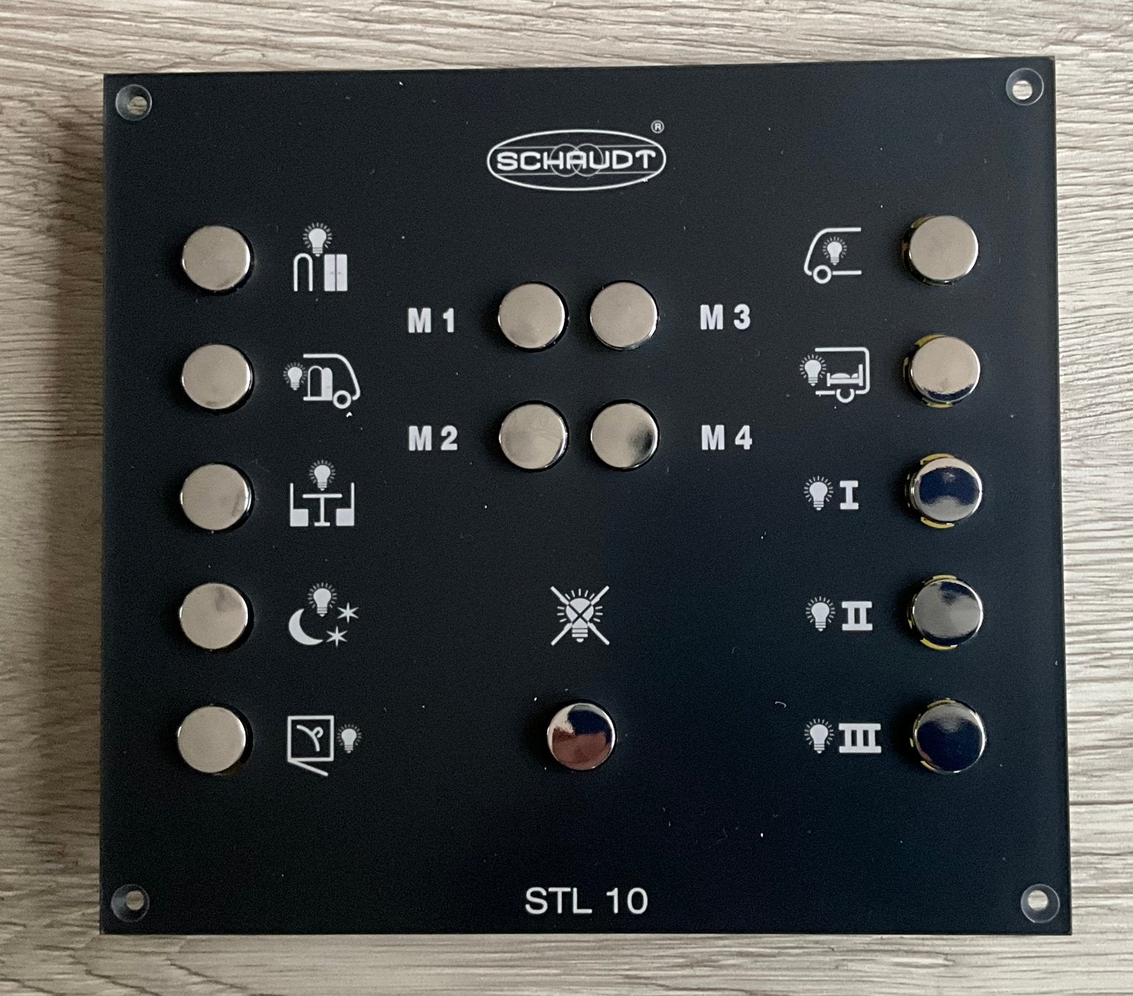 Paneel STL10 voor Schaudt / Hymer lichtsysteem, nieuw, Schaudt, Nieuw, Ophalen of Verzenden, Plancksyr. 8 Markdorf