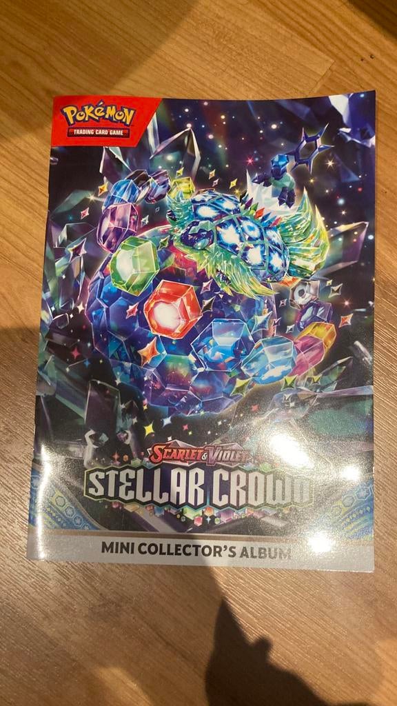 Pokémon Stellar Crown Mini Collector’s Album, Ophalen of Verzenden, Zo goed als nieuw, Boek of Catalogus
