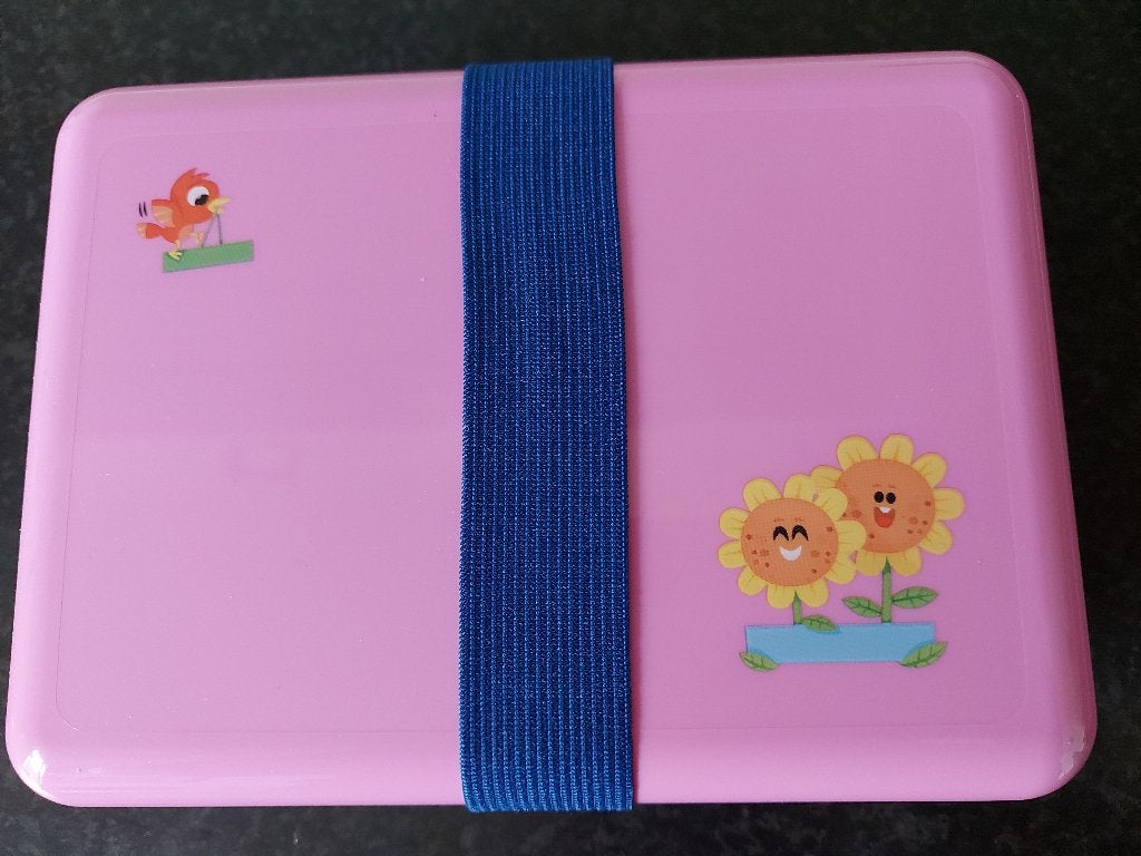 Lunch box / Broodtrommel Roze, Ophalen, Nieuw