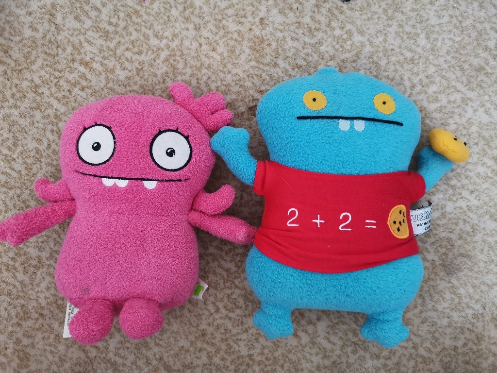Uglydoll 2 stuks, Ophalen, Gebruikt, Speelset