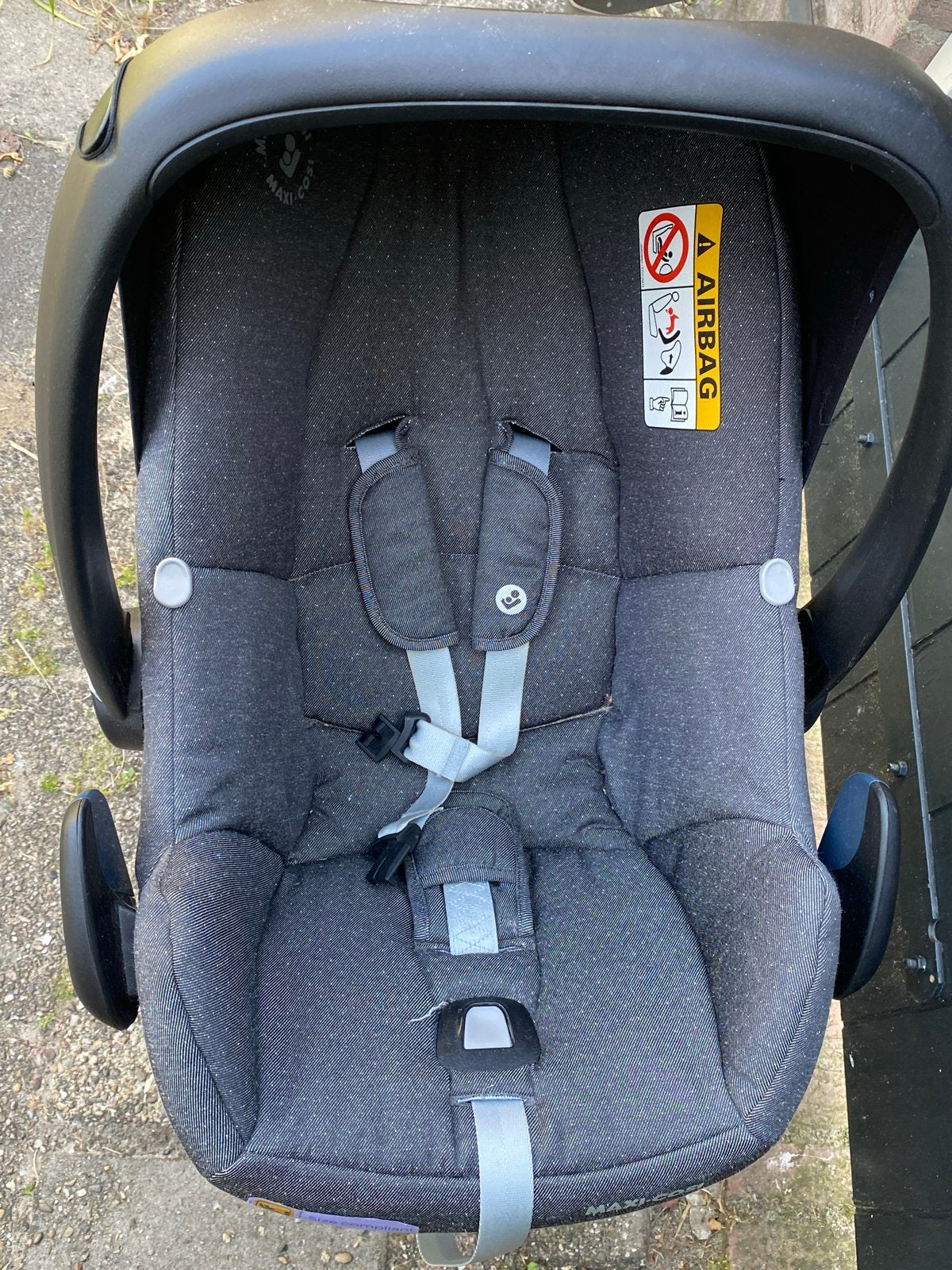 Maxi-Cosi autostoel - Slechts 1x gebruikt bij grootouders, Ophalen, Autogordel, Zo goed als nieuw, 0 t/m 13 kg