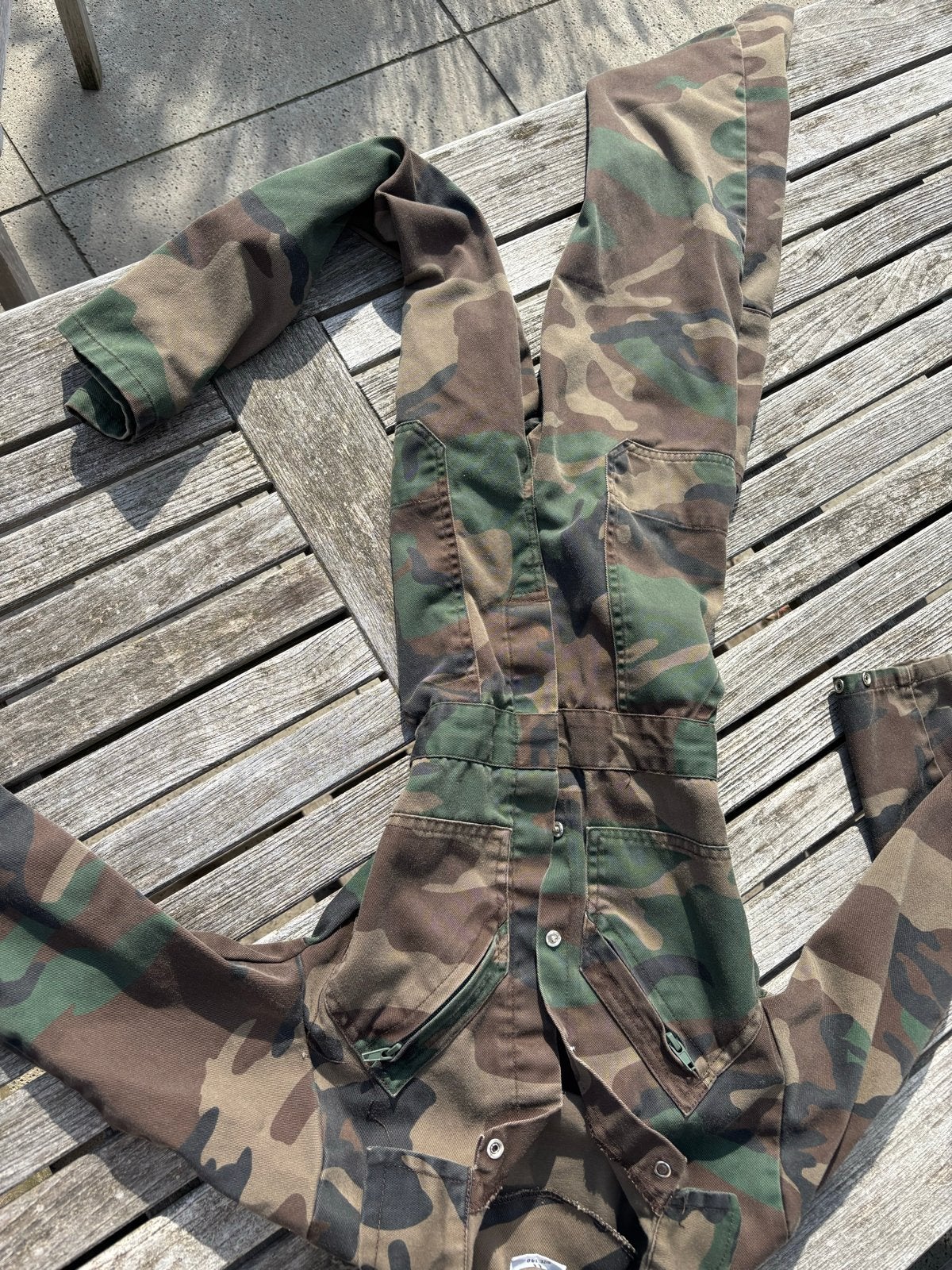 2x Camouflage Overalls Kinderen Maat 140, Ophalen of Verzenden, Gebruikt, Jongen of Meisje, Overige typen