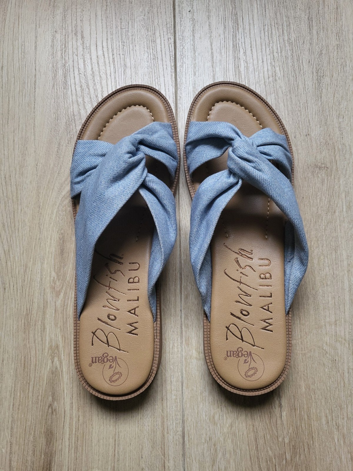 Blowfish Malibu slippers /instappers maat 39, Blowfish Malibu, Blauw, Instappers, Ophalen of Verzenden
