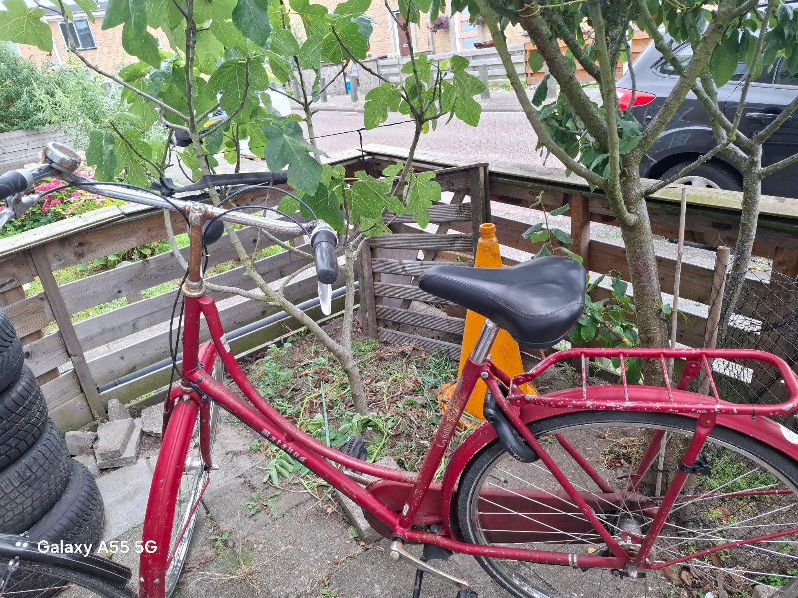 Dames fiets batavus, 56 cm of meer, Ophalen, Zo goed als nieuw, Versnellingen
