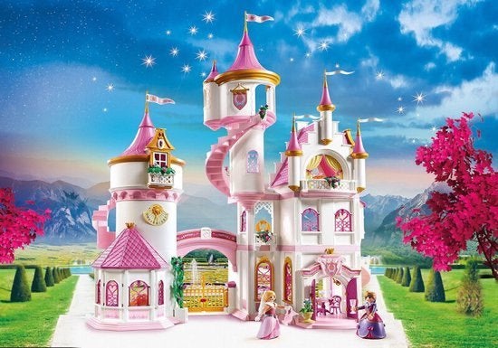 Playmobil Prinsessenkasteel 70447 - Groot en Compleet, Complete set, Ophalen of Verzenden, Zo goed als nieuw, Kasteel/Fort