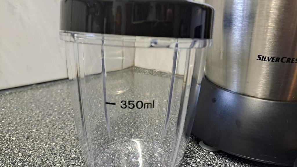 SilverCrest Blender met 3 bekers (2x 350ml, 1x 700ml), Ophalen of Verzenden, Blender, Lidl Stiftung & Co. KG, Stiftsbergstraße 1, 74167 Neckarsulm, Duitsland