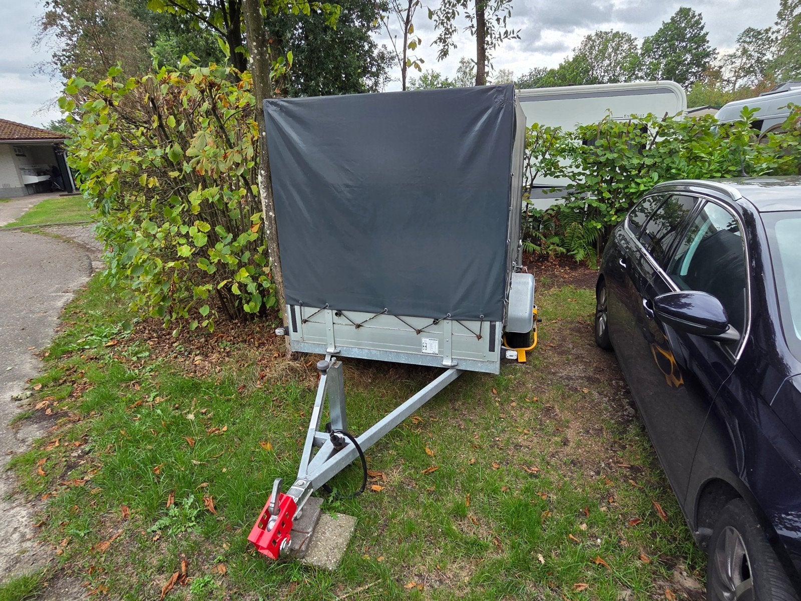 Anssems aanhanger met huif, Auto diversen, Aanhangers en Bagagewagens, Ophalen, Gebruikt