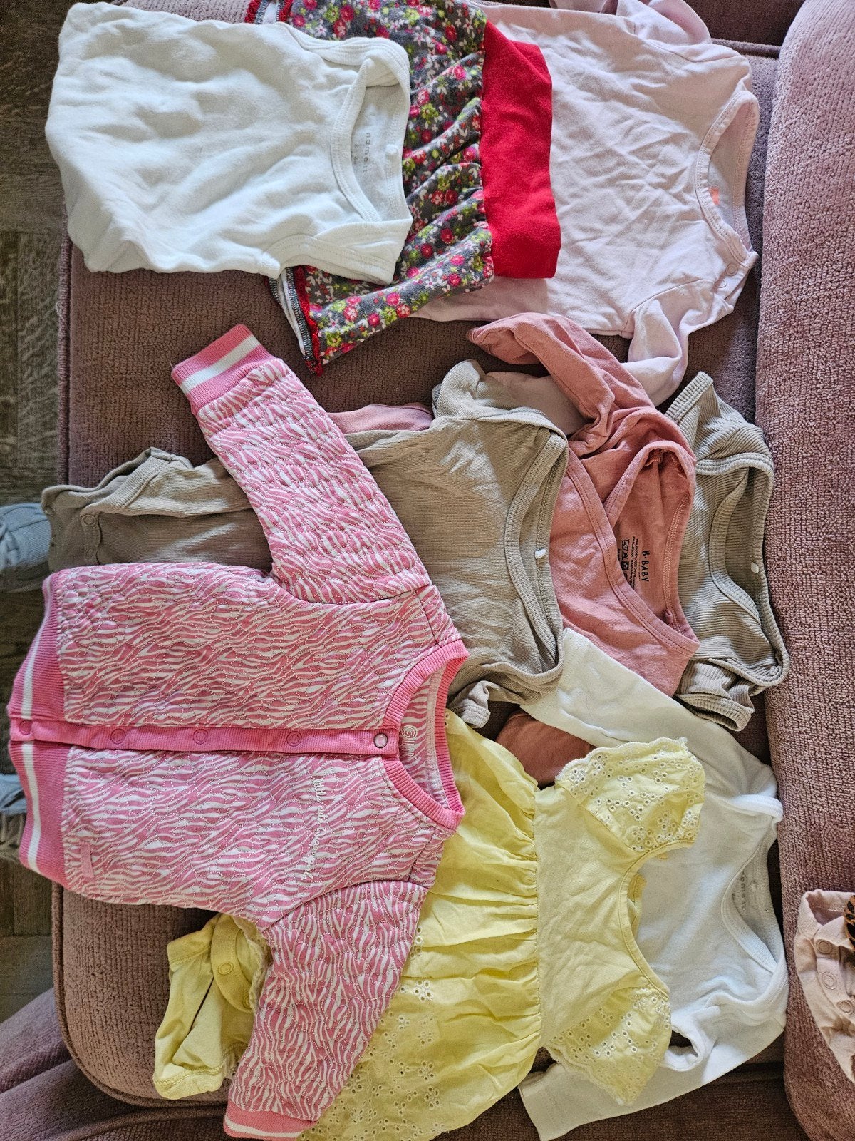 Babykleding pakket maat 62/68, Kinderen en Baby's, Ophalen of Verzenden, Gebruikt, Meisje, Setje