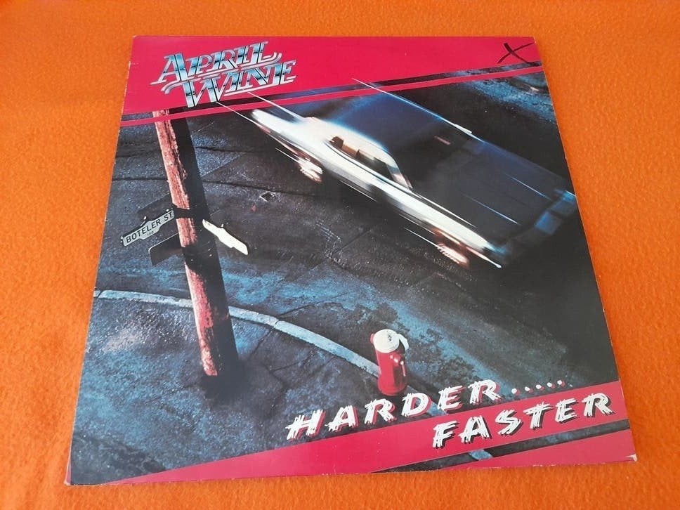 April Wine - Harder.....Faster (1979), LP, Gebruikt, Ophalen of Verzenden, Hardcore
