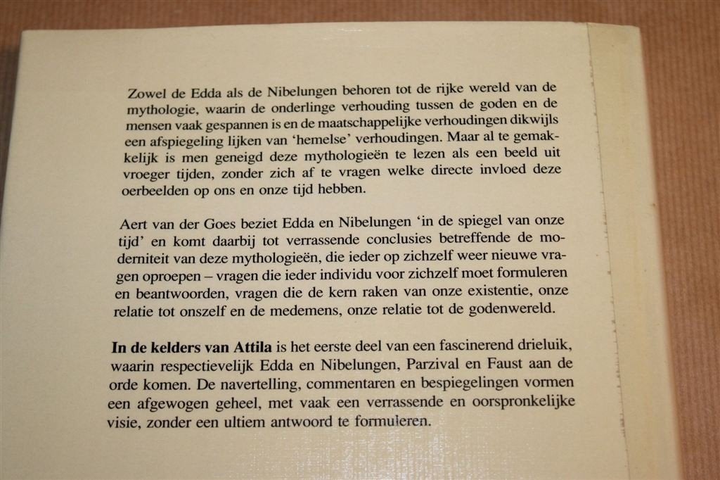 Kelders.. Edda en Nibelungen — Oudgermaanse Mythen & Sagen, Boeken, Ophalen of Verzenden, Gelezen, Europa