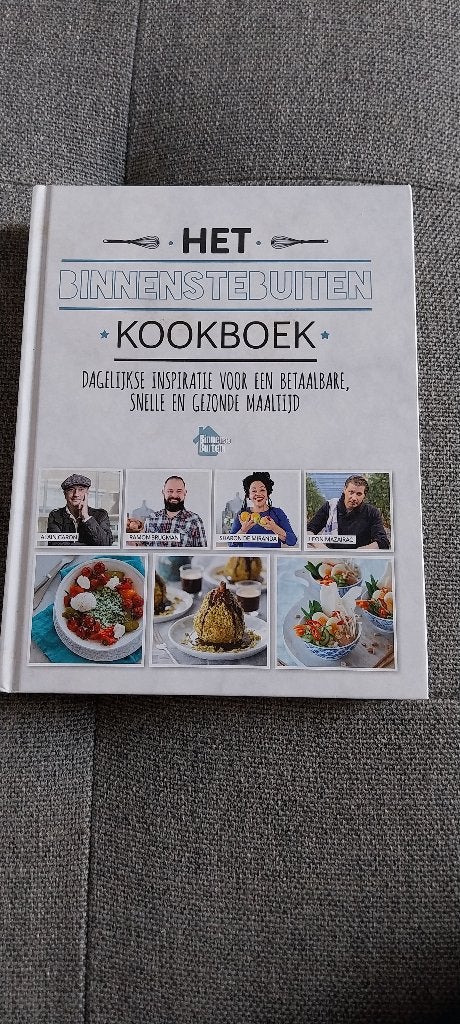 Het Binnense Buiten Kookboek gesigneerd, Gezond koken, Alain Caron, Nieuw, Ophalen of Verzenden