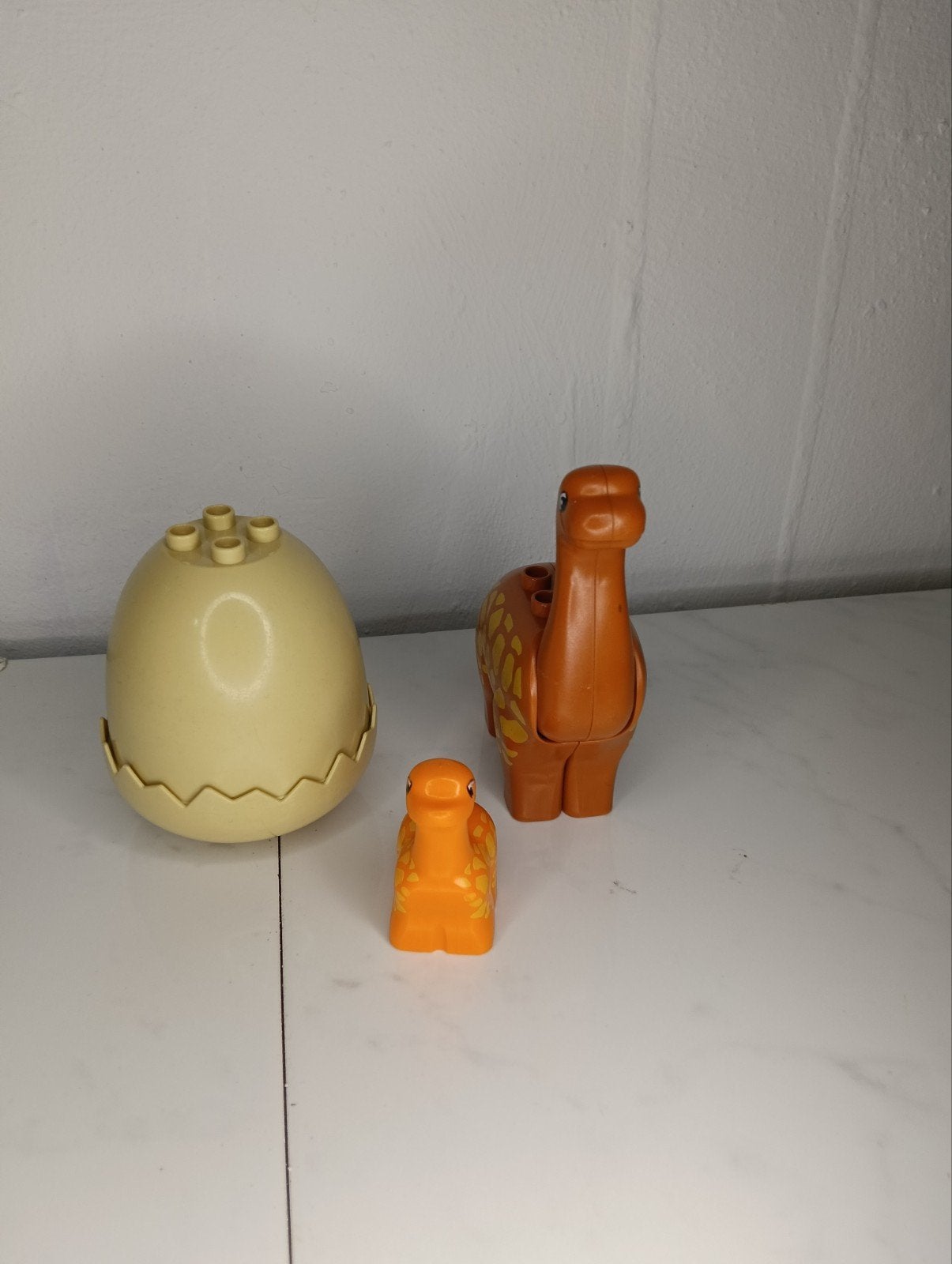 Duplo Dino Set met Volwassen en Baby Dino + Ei, Kinderen en Baby's, Speelgoed | Duplo en Lego, Inclusief minifiguren, Overige thema's