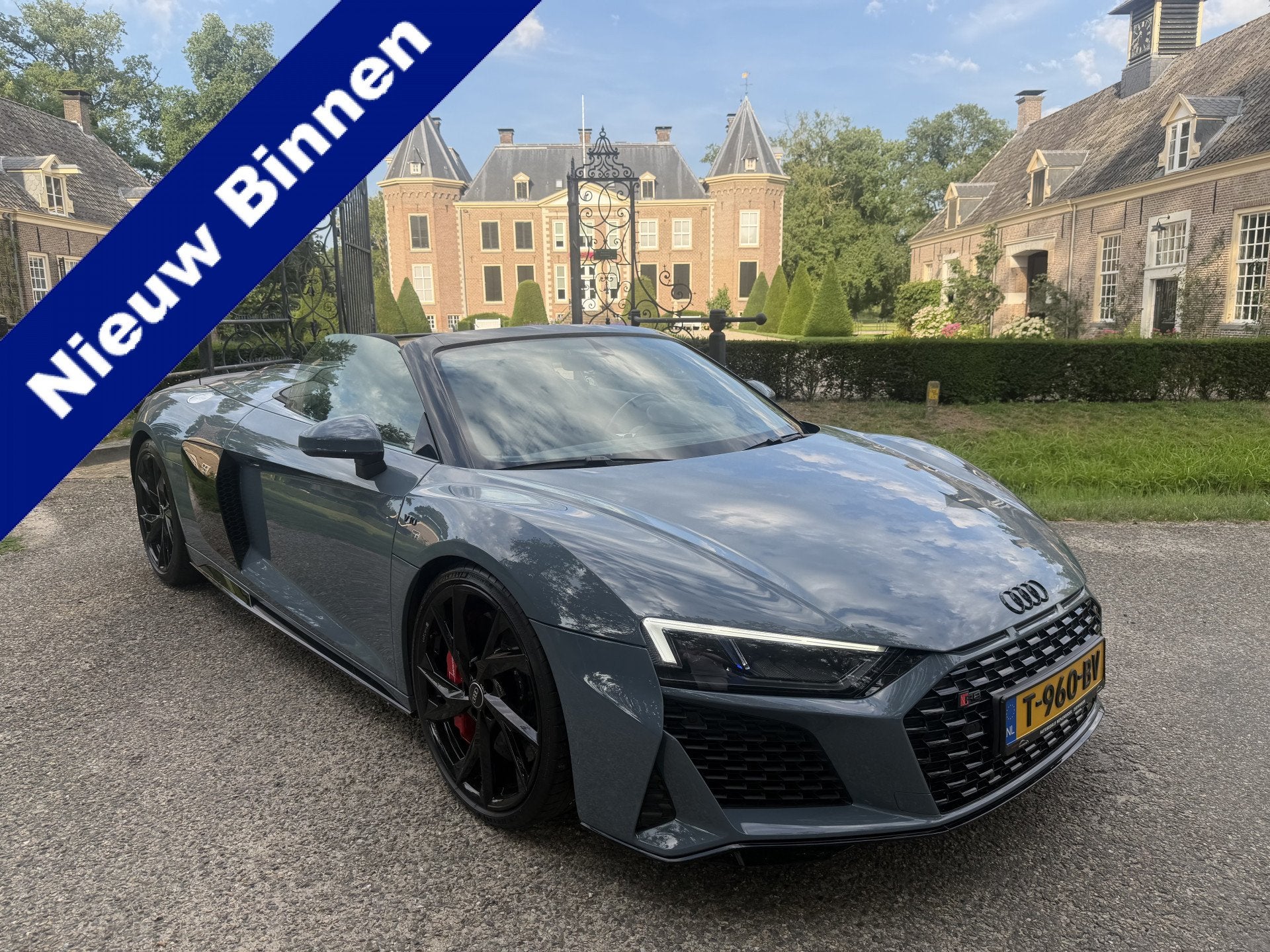 Audi R8 Spyder 5.2 performance quattro *Keramisch / Magnetic, Auto's, Automaat, Automatische klimaatregeling, Gebruikt, 5204 cc