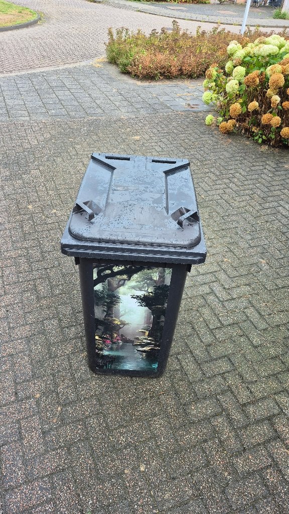 Grijze/zwarte afvalcontainer – Kliko, Ophalen, Kunststof, Gebruikt, 40 liter of meer