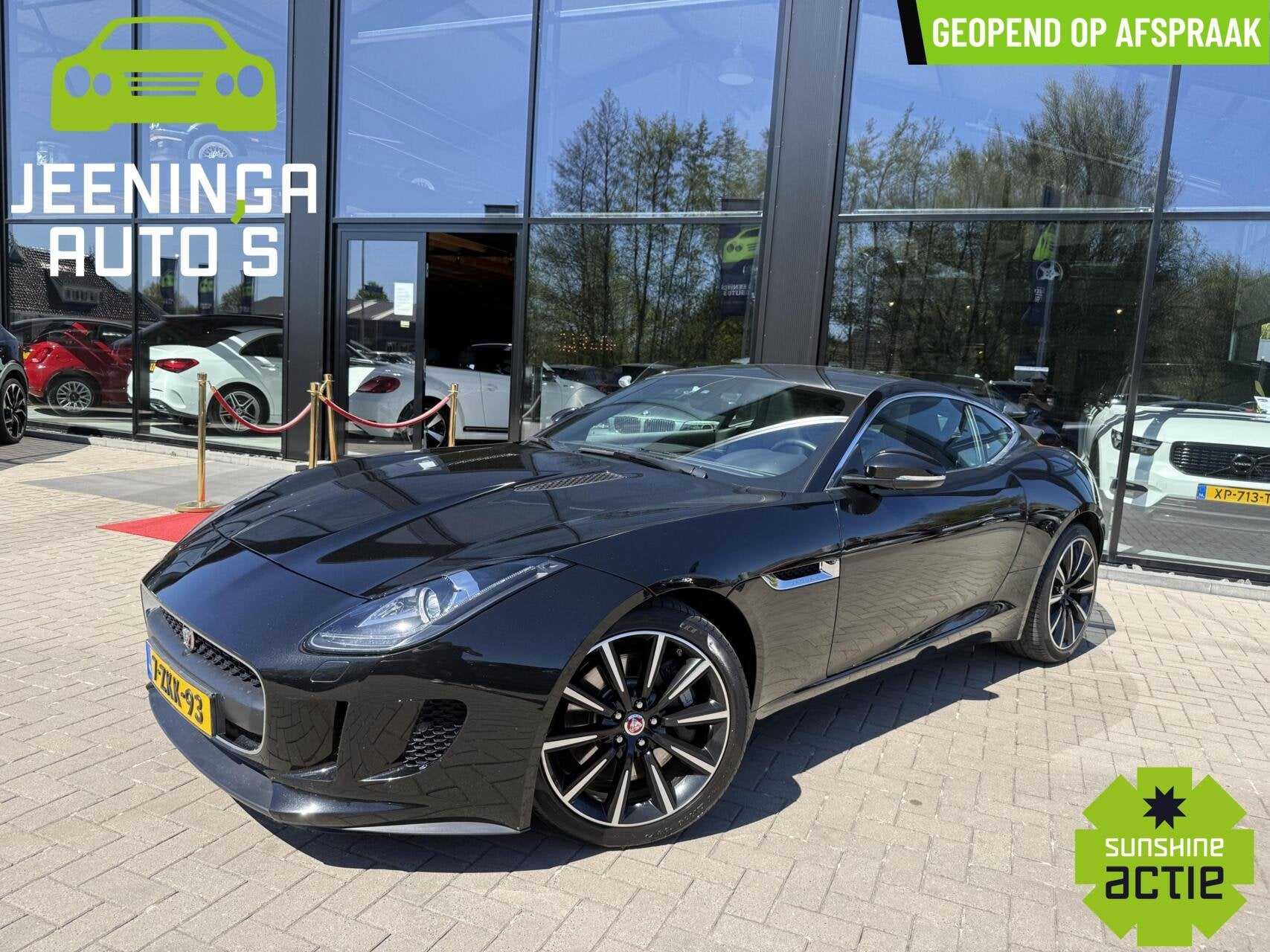 Jaguar F-type 3.0 V6 Coupé|Camera|Pano|Memory|Leer|NAP, Auto's, Jaguar, Automaat, Achterwielaandrijving, 2995 cc, 2 stoelen