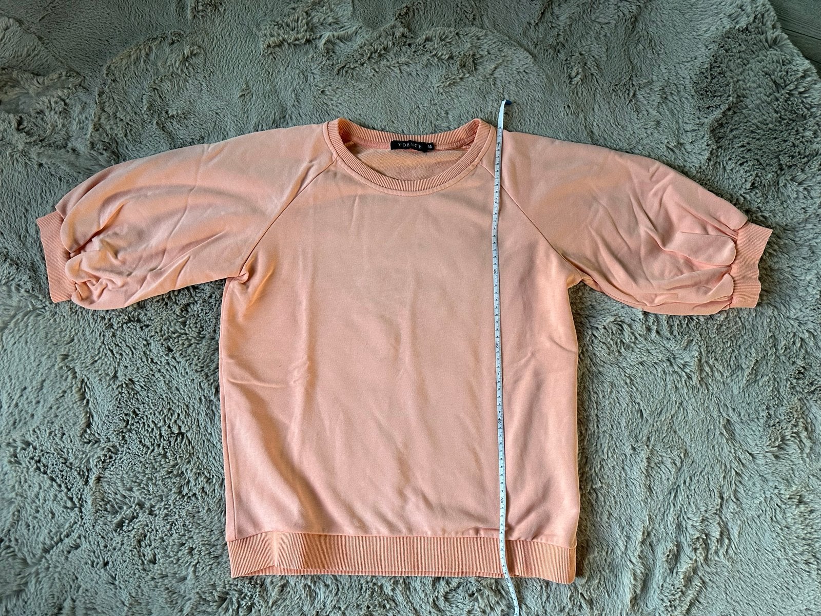 Ydence trui pofmouw zalm licht oranje maat M, Ophalen of Verzenden, Zo goed als nieuw, Maat 38/40 (M), Oranje