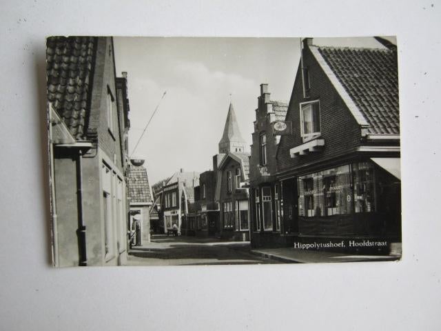 Ansichtkaarten Nederland, TC 4-113 Hippolytushoef, Hoofstr., Verzenden, 1960 tot 1980, Gelopen, Noord-Holland