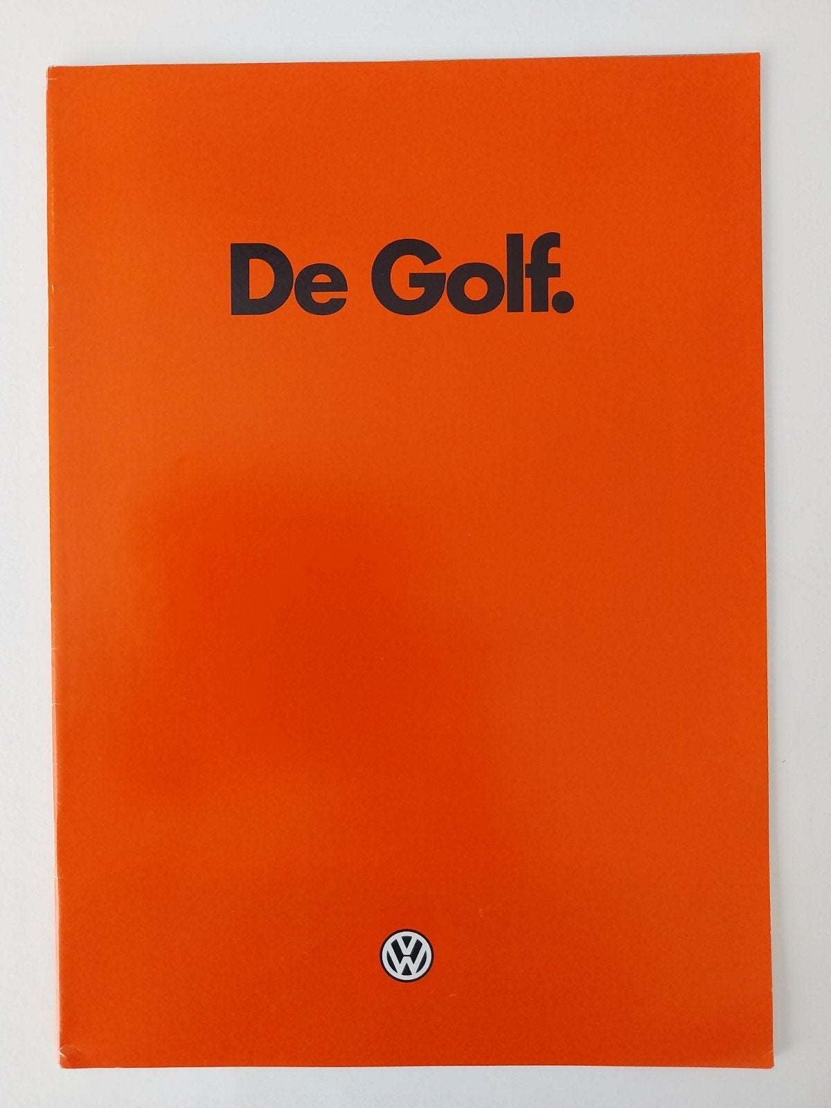 Volkswagen Golf Brochure 1982, Ophalen of Verzenden, Zo goed als nieuw, Volkswagen, Volkswagen AG