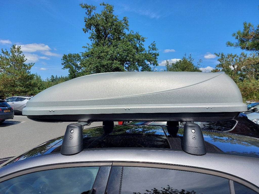 Te huur: Thule dakkoffer (410 liter), Auto diversen, Dakkoffers, Ophalen, Zo goed als nieuw