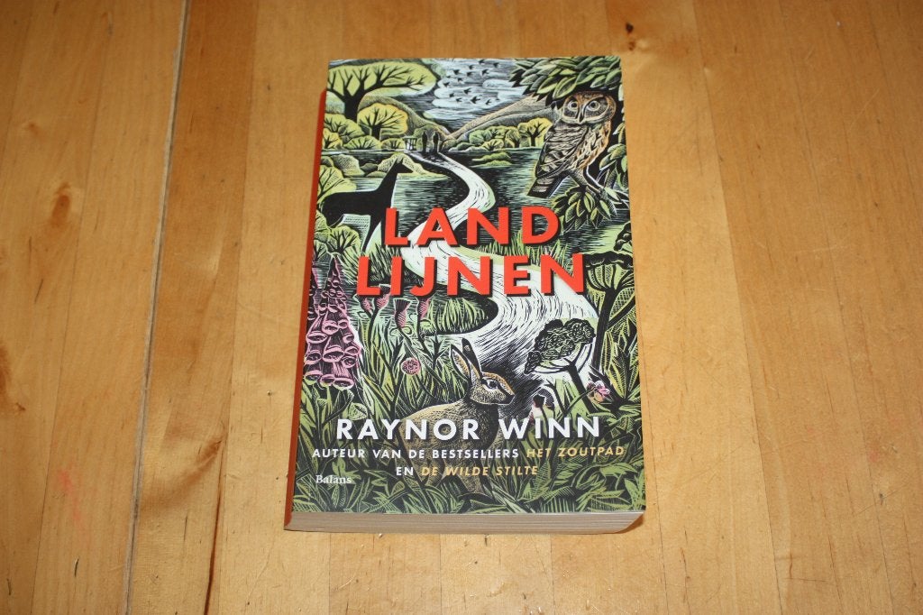Landlijnen, Raynor Winn, roman, Ophalen of Verzenden, Gelezen, Raynor Winn, Europa overig