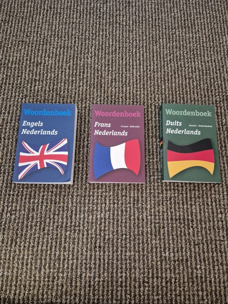 Woordenboeken: Engels, Frans, Duits - Nederlands, Boeken, Woordenboeken, Ophalen of Verzenden, Onbekend, Gelezen, Overige uitgevers