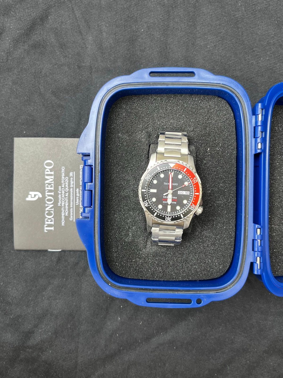 Tecnotempo Seadiving Automatisch Horloge - Seiko Uurwerk, Overige merken, Staal, Staal, Polshorloge