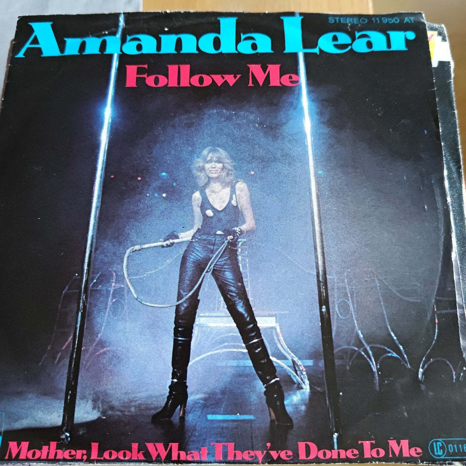 Amanda Lear - Follow Me (Single), Cd's en Dvd's, Gebruikt, Pop, 7 inch, Ophalen of Verzenden