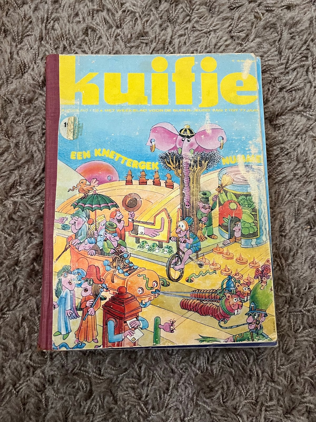 Kuifje Weekblad - Gebonden in oké staat, Meerdere stripboeken, Ophalen of Verzenden, Gelezen