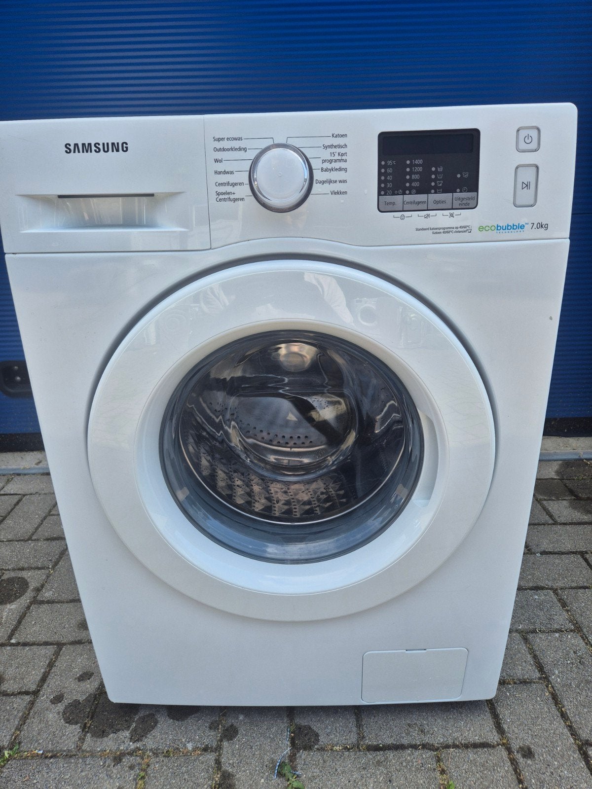 Goedwerkende Samsung Wasmachine - Bezorging Mogelijk, Ophalen, Gebruikt, Wolwasprogramma, Voorlader