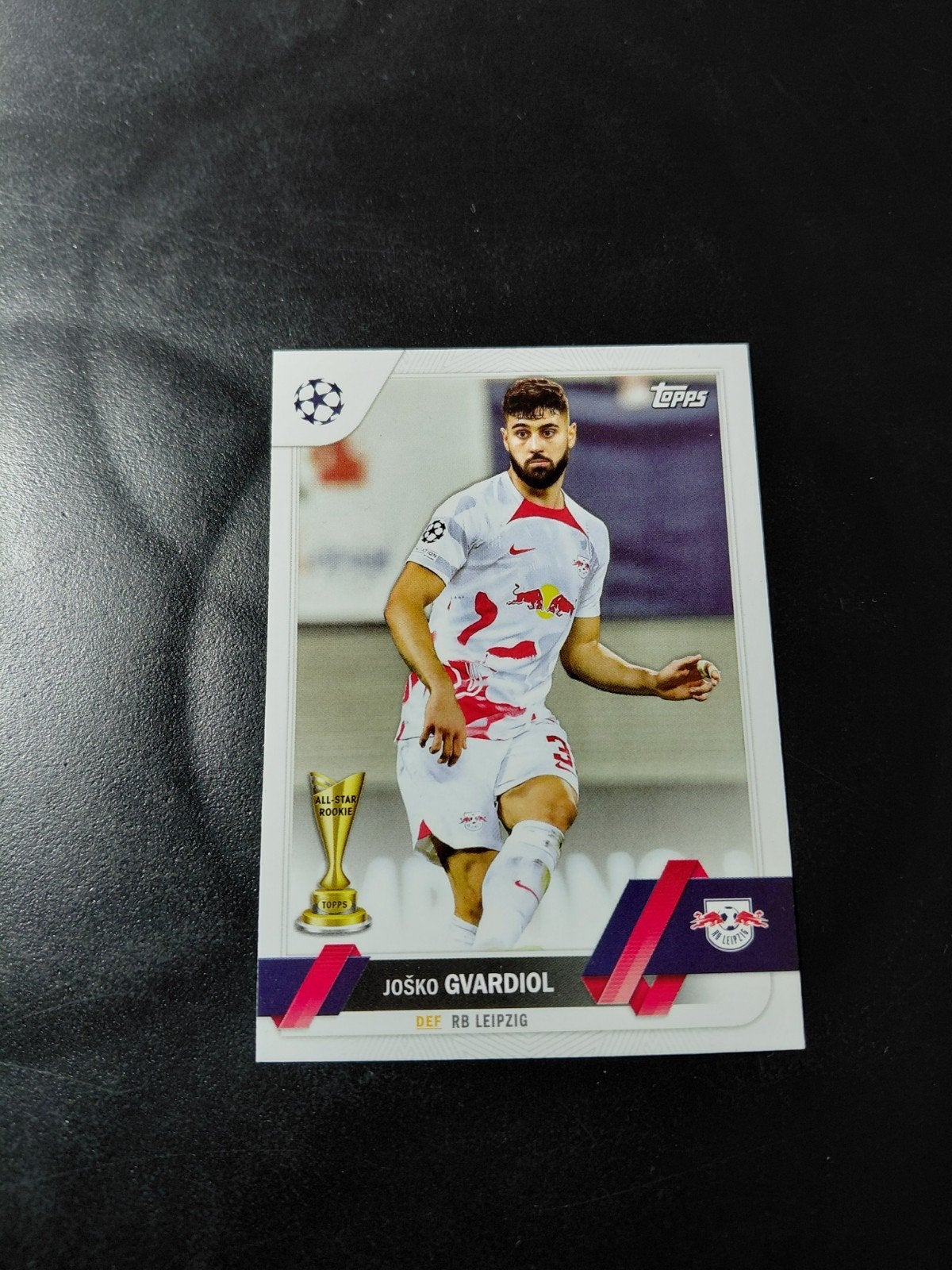 Josko gvardiol ROOKIE (all star rookie) rb leipzig topps, Ophalen of Verzenden, Nieuw, Buitenlandse clubs, Spelerskaart