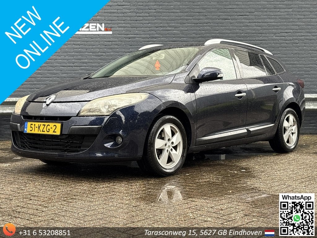 Renault Mégane Estate 1.4 TCe Dynamique | Cruise | Climate, Voorwielaandrijving, Gebruikt, 4 cilinders, Blauw