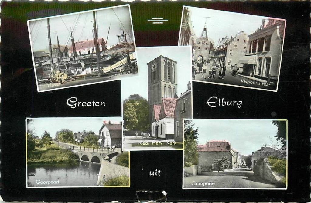 388-464-037 Elburg, Verzenden, Voor 1920, Gelderland