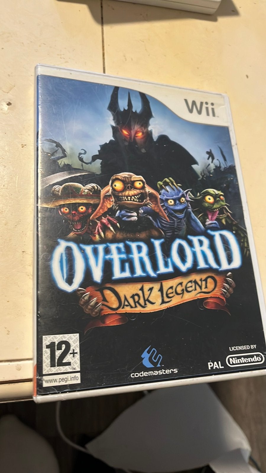 Wii games OVERLORD dark legend, 1 speler, Verzenden, Zo goed als nieuw, Avontuur en Actie