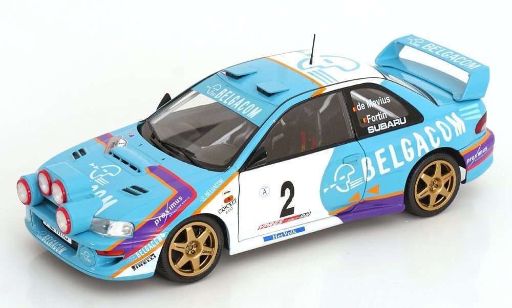 Subaru Impreza S5 WRC No.2, Belgium Ypres 1998 Westhoek Rall, Solido, Tschuiten@hotmail.com, Auto, Solido